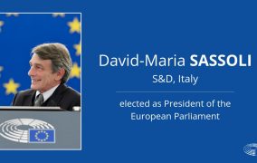 David-Maria Sassoli, ales preşedinte al Parlamentului European